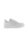 Victoria Madrid Sneaker Cuir Monochrome Blanco