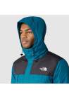 The North Face M Antora Jacket Tnfblk Blucoral