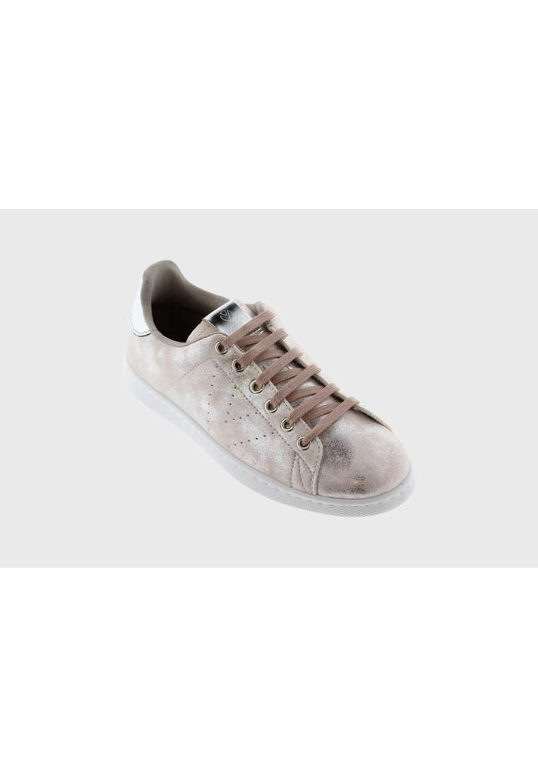 victoria tenis metalizado rosa