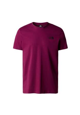 The North Face M S/S Simple Dome Tee Boysenberry