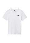 The North Face Ss Simple Dome Tee Tnf White