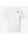 The North Face Ss Simple Dome Tee Tnf White