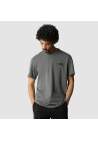 The North Face M Ss Simple Dome Tee Tnfmediumgreyheather