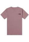 The North Face M Ss Simple Dome Tee Fawn Grey