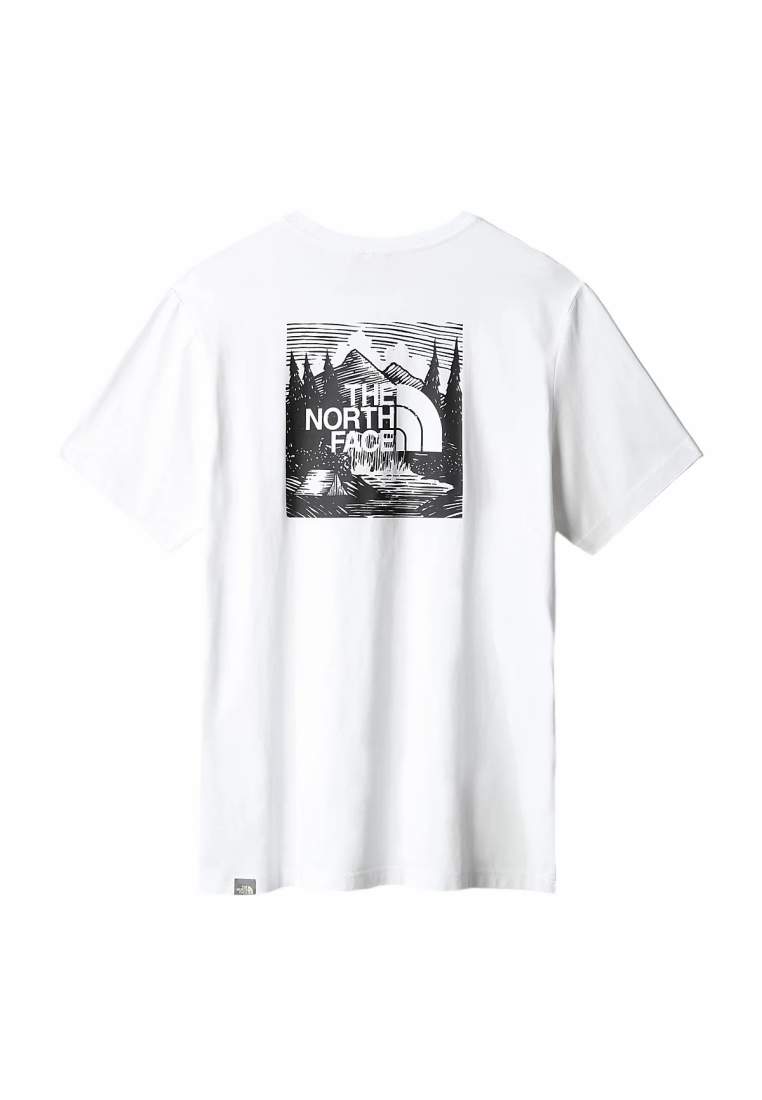The North Face M S/S Red Box Cel T Tnf White