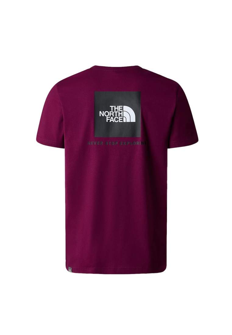 The North Face M Ss Red Box Tee Boysenberry