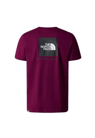 The North Face M Ss Red Box Tee Boysenberry