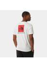 The North Face M Ss Red Box Tee Tnf White Tnf White