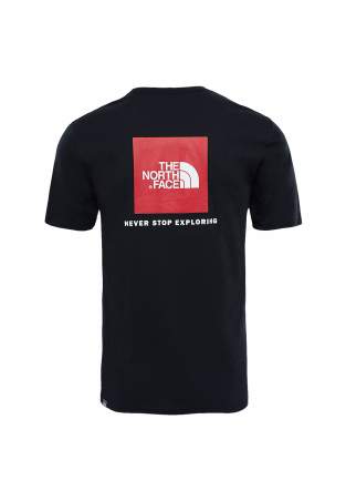 The North Face M Ss Red Box Tee Tnf Black Tnf Black
