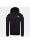 The North Face M Raglan Red Box Hoodie Tnf Black Tnf White