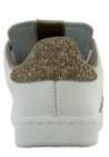 victoria tenis piel/glitter platino