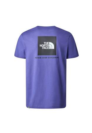 The North Face M Ss Red Box Tee Cave Blue