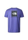 The North Face M Ss Red Box Tee Cave Blue