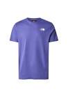 The North Face M Ss Red Box Tee Cave Blue