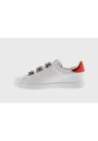 victoria tenis piel velcros animal blanco