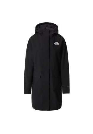 The North Face W City Breeze Rain Parka 2 Tnf Black