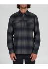 Salty Crew Fathom Ls Tech Flannel Black