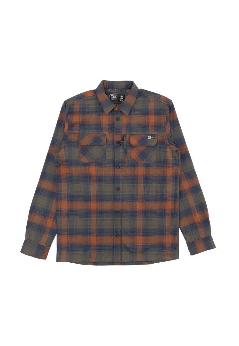 Salty Crew Fathom Ls Tech Flannel Earth