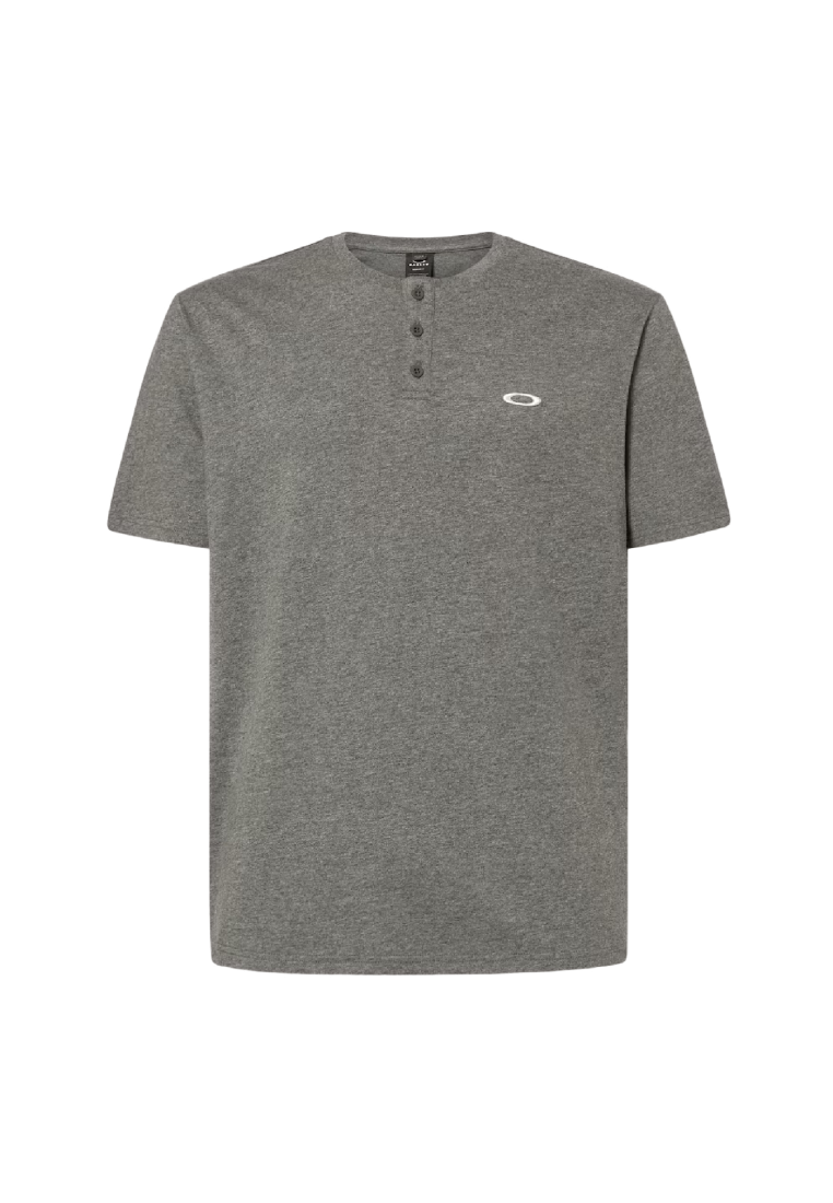 Oakley Relax Henley Tee 2 0 New Athletic Grey