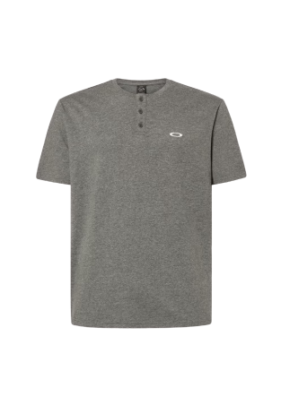 Oakley Relax Henley Tee 2 0 New Athletic Grey