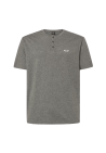 Oakley Relax Henley Tee 2 0 New Athletic Grey