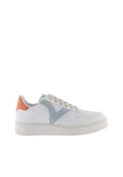 victoria madrid sneaker synthetique effet cuir celeste