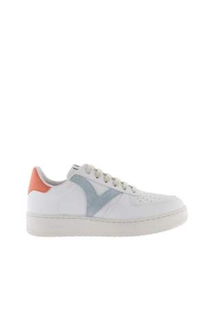 victoria madrid sneaker synthetique effet cuir celeste