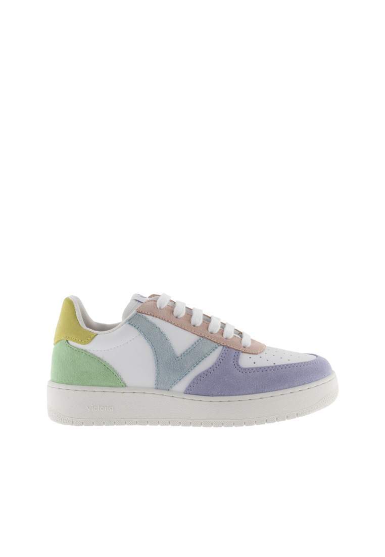victoria madrid basket multicolore lila