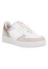 Victoria Basket Madrid Et Logo Metal Beige