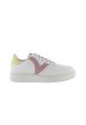 Victoria Madrid Sneaker Synthetique Effet Cuir Rosa