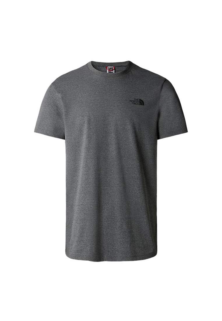 The North Face M Ss Simple Dome Tee Tnf Medium Grey Heather
