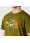 The North Face M Ss Rust 2 Tee Forest Olive