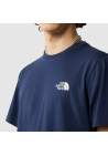 The North Face M Ss Simple Dome Tee Summit Navy