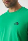 The North Face M Ss Simple Dome Tee Optic Emerald