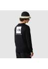 The North Face M Ls Box Nse Tee Tnf Black