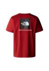 The North Face M Ss Redbox Tee Iron Red