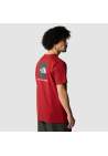 The North Face M Ss Redbox Tee Iron Red