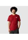 The North Face M Ss Redbox Tee Iron Red