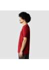 The North Face M Ss Redbox Tee Iron Red