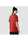 The North Face M Ss Simple Dome Tee Iron Red