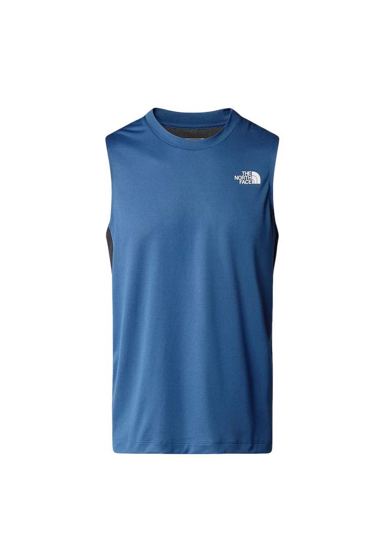 The North Face M Lghtbrght Tank Shadyblu Tnfblk