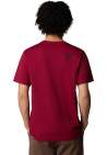 The North Face M Ss Simple Dome Tee Beetroot