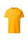 The North Face M Ss Simple Dome Tee Summit Gold