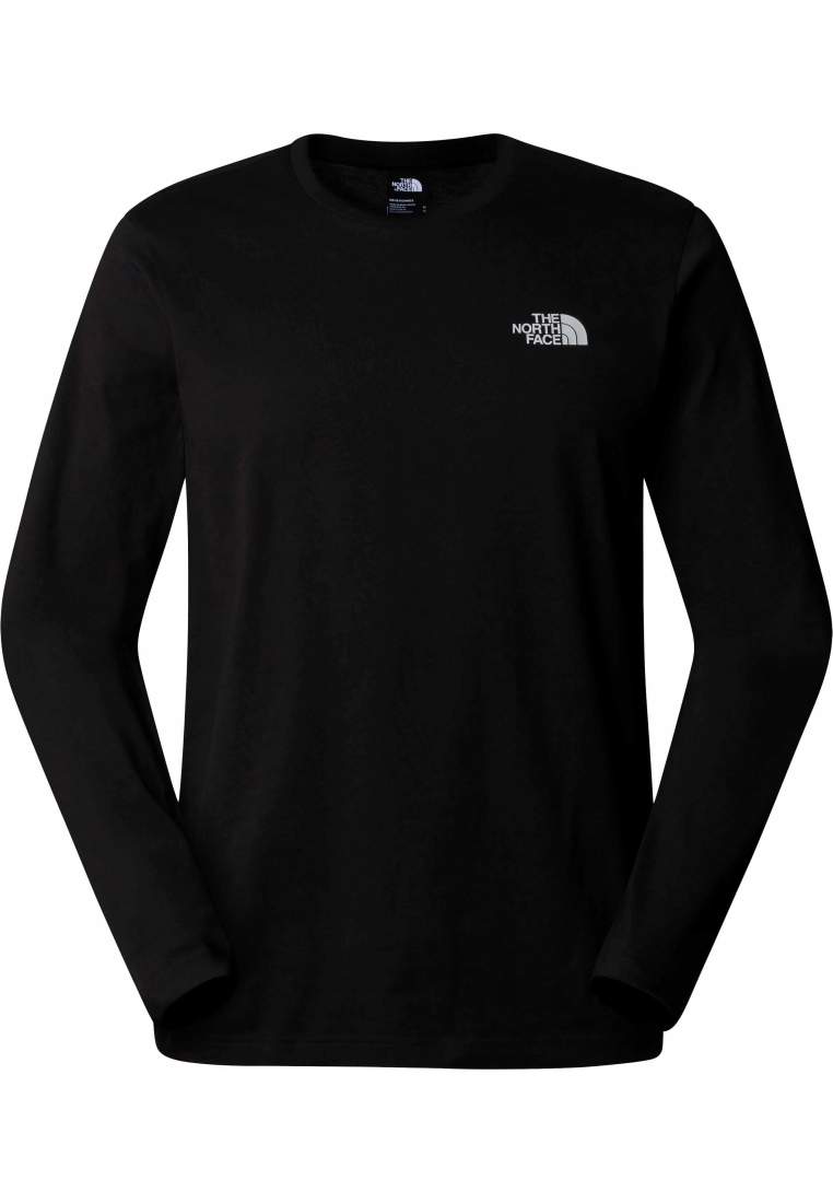 The North Face M Ls Simple Dome Tee Tnf Black