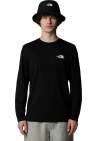 The North Face M Ls Simple Dome Tee Tnf Black