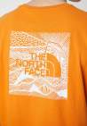 The North Face M Ss Redbox Cel Tee Desert Rust