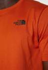 The North Face M Ss Redbox Celebration Tee Earthen Copper