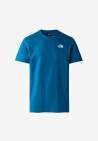 The North Face M Ss Redbox Cel Tee Adriatic Blue
