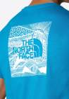 The North Face M Ss Redbox Cel Tee Adriatic Blue
