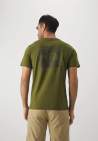 The North Face M Ss Redbox Cel Tee Forest Olive